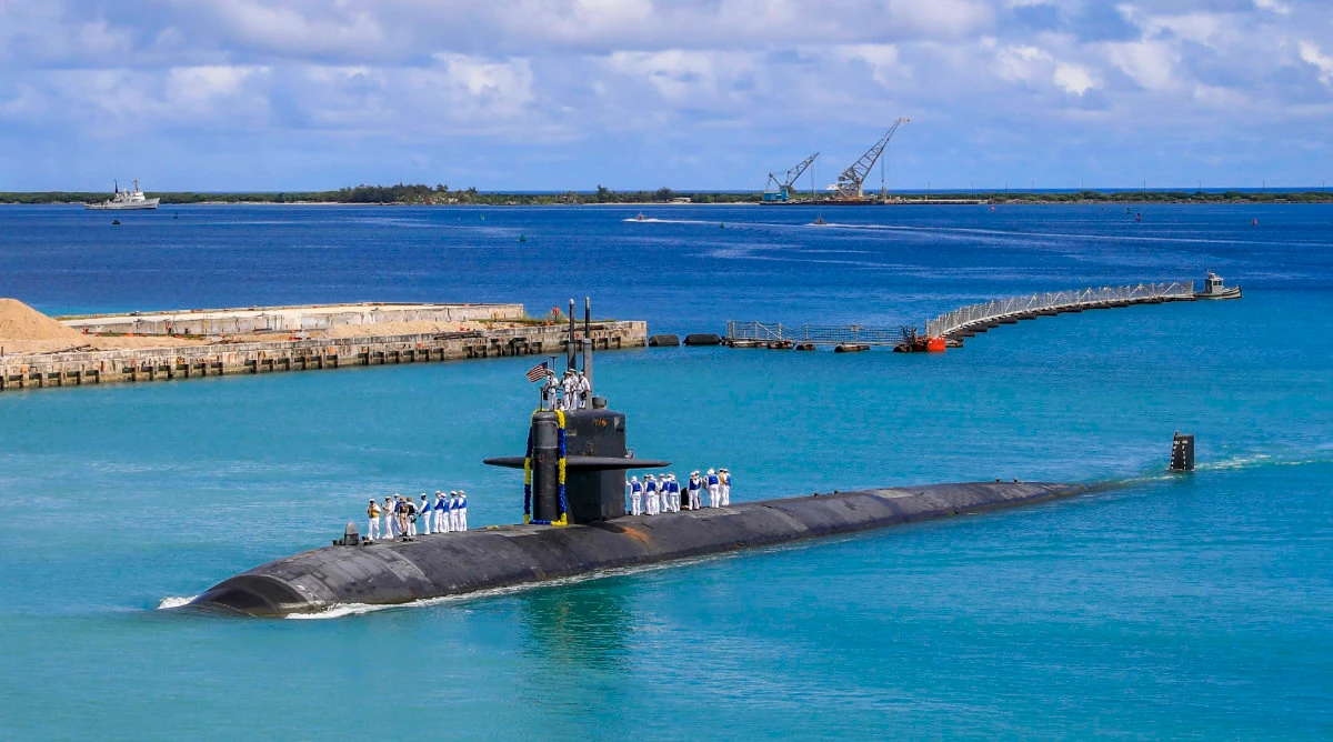 A new deal Canberra made with Washington would allow it to have several nuclear submarines, raising fears that Australia could become a target of a nuclear strike by China in case of war. (US Navy via AP)