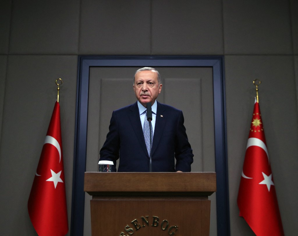 Turkish President Recep Tayyip Erdogan. (File/AFP)