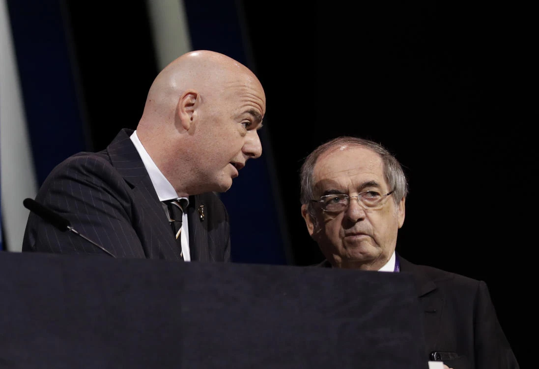 France soccer head defies European view on FIFA WCup plan