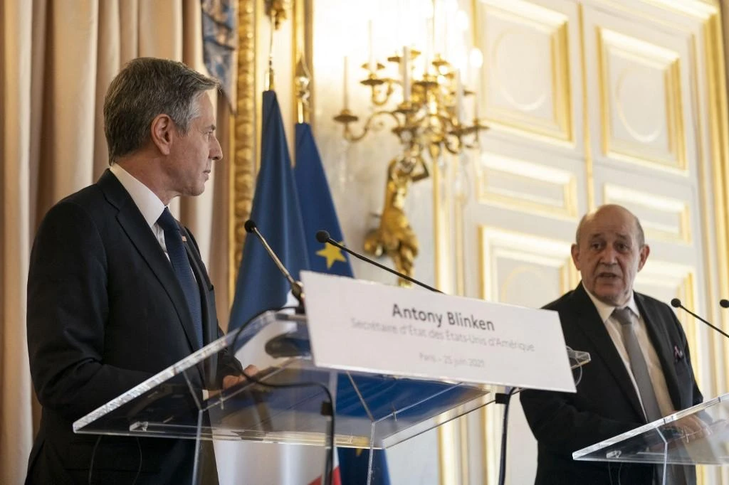 US top diplomat Blinken heads to France after submarine spat