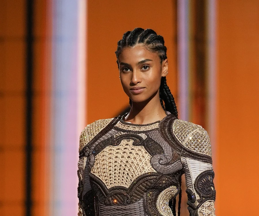 Imaan Hammam, Nora Attal join Olivier Rousteing’s 10th anniversary Balmain show