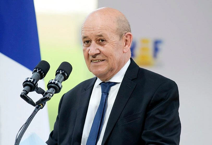 File photo of Jean Yves-Le-Drian. (AFP)