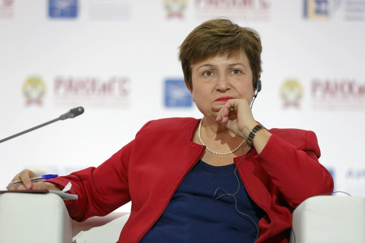 The report alleged that Georgieva, as the bank’s CEO in 2017, applied undue pressure on staff to alter data in the flagship “Doing Business” report to benefit China. (Shutterstock)