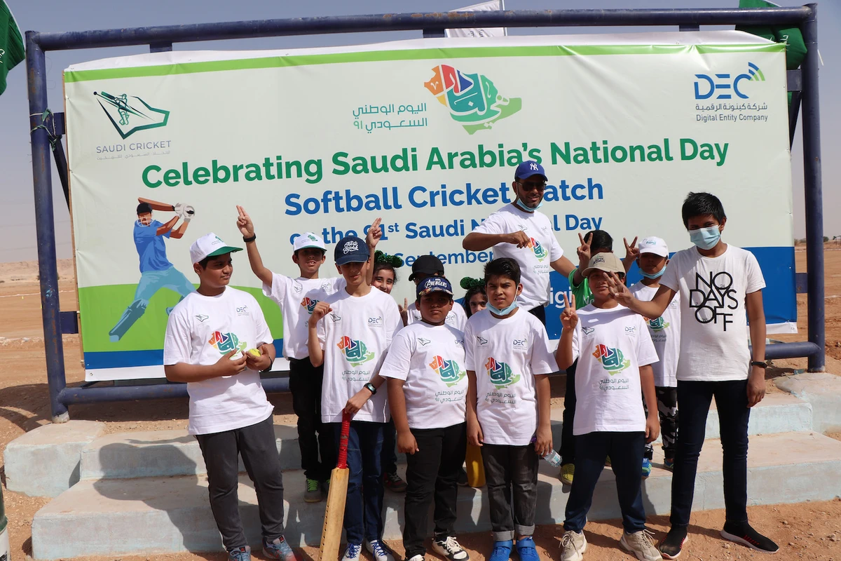 Saudi Arabian Cricket Federation and DEC hold Softball Cricket tournament in Riyadh to mark National Day