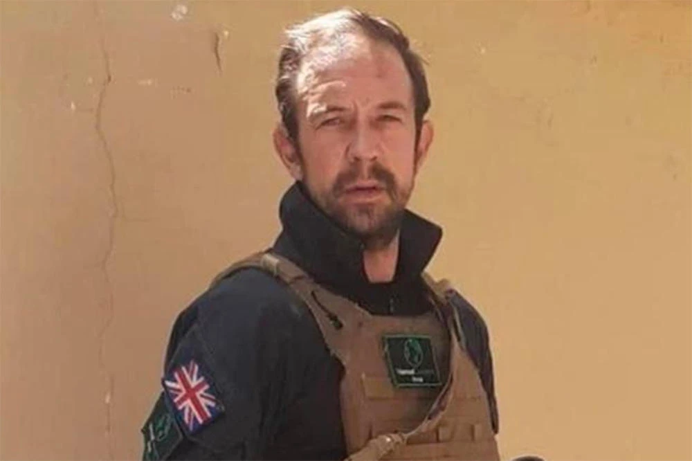 Ben Slater, a former soldier in the Royal Military Police, ran a chain of NGOs in Afghanistan. (Facebook Photo)