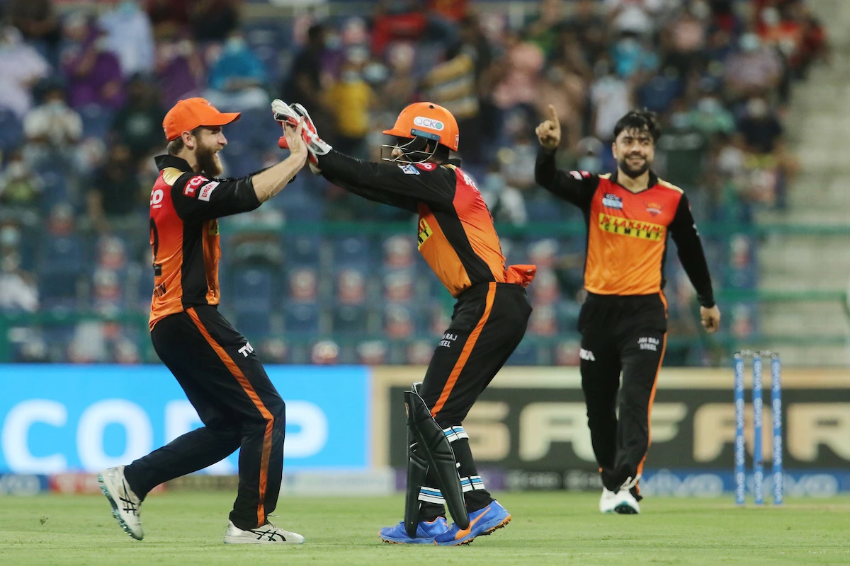 Sunrisers Hyderabad pulled off a four-run win over Royal Challengers Bangalore on Wednesday for only their third victory in this season’s Indian Premier League. (Twitter: @IPL)