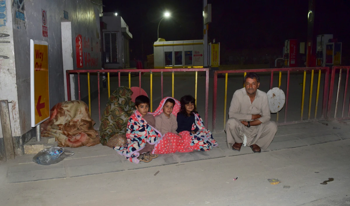 The epicenter of the 5.7 magnitude quake was about 14 kilometers (8 miles) north-northeast of Harnai in Baluchistan province. (AP)