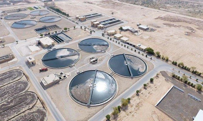 The company has completed 94 percent of the water distribution services project. (SPA)