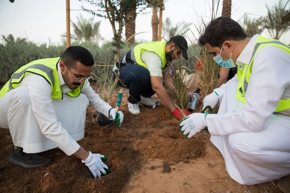 Local community unites to green Diriyah