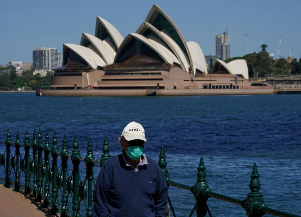 The coronavirus outbreak has kept 5 million people in Sydney in a lockdown for 100 days. (Reuters)