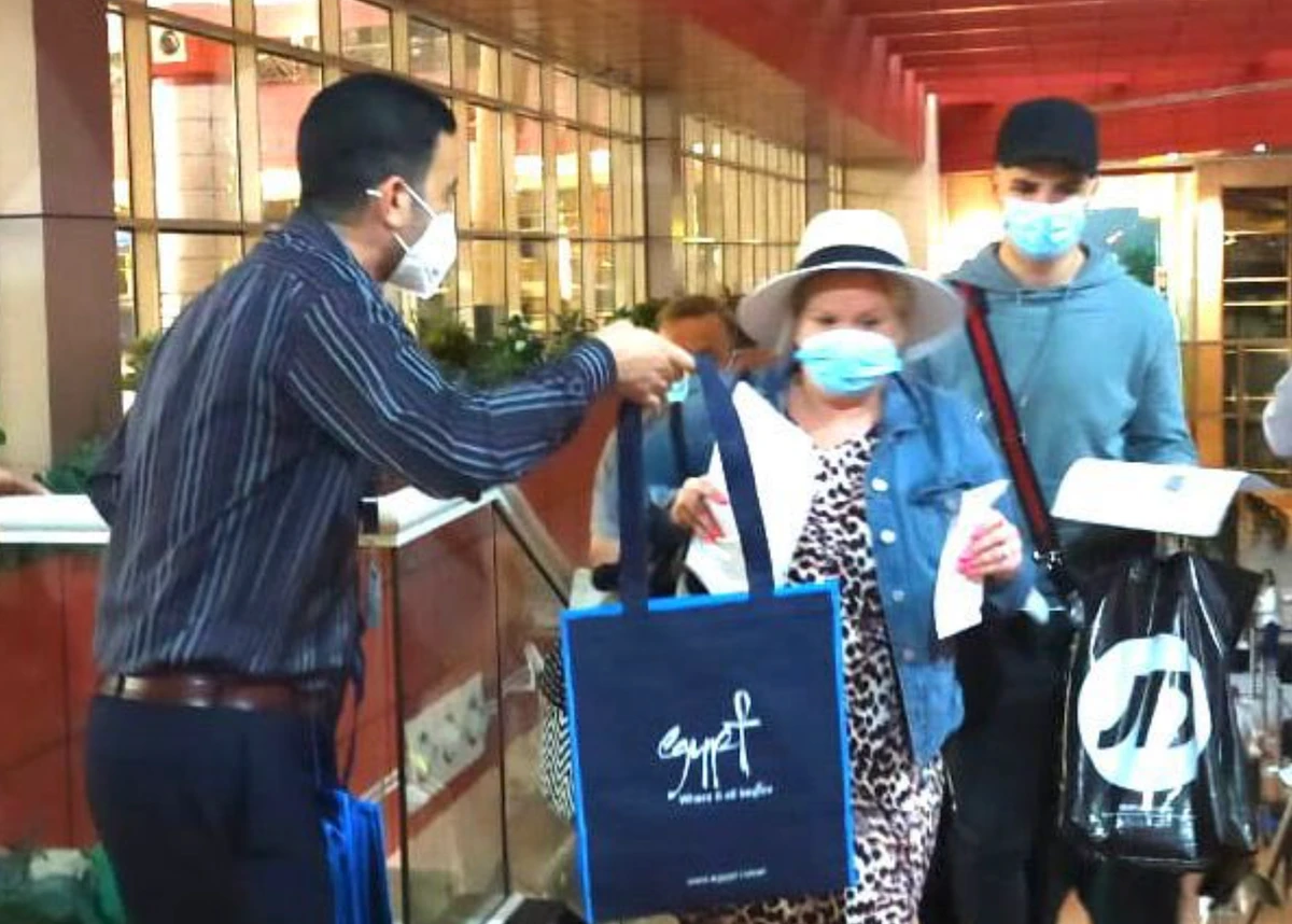 Sharm El-Sheikh receives first British tourist flight after Egypt removed from red list