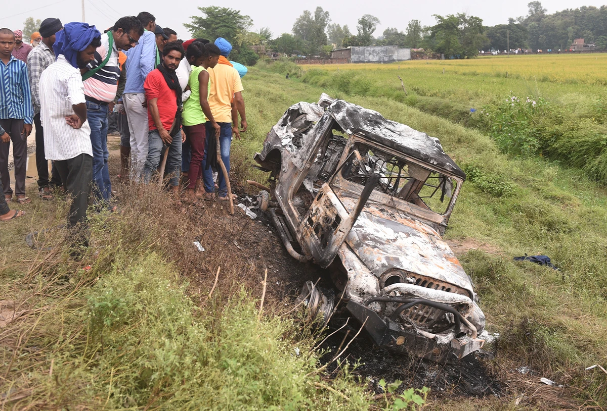 Son of Indian minister arrested, accused of killing farmers