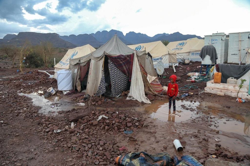 Cairo has pledged to continue to provide humanitarian support for the Yemeni people. (AFP)