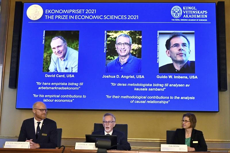 Nobel economics prize goes to 3 US-based economists