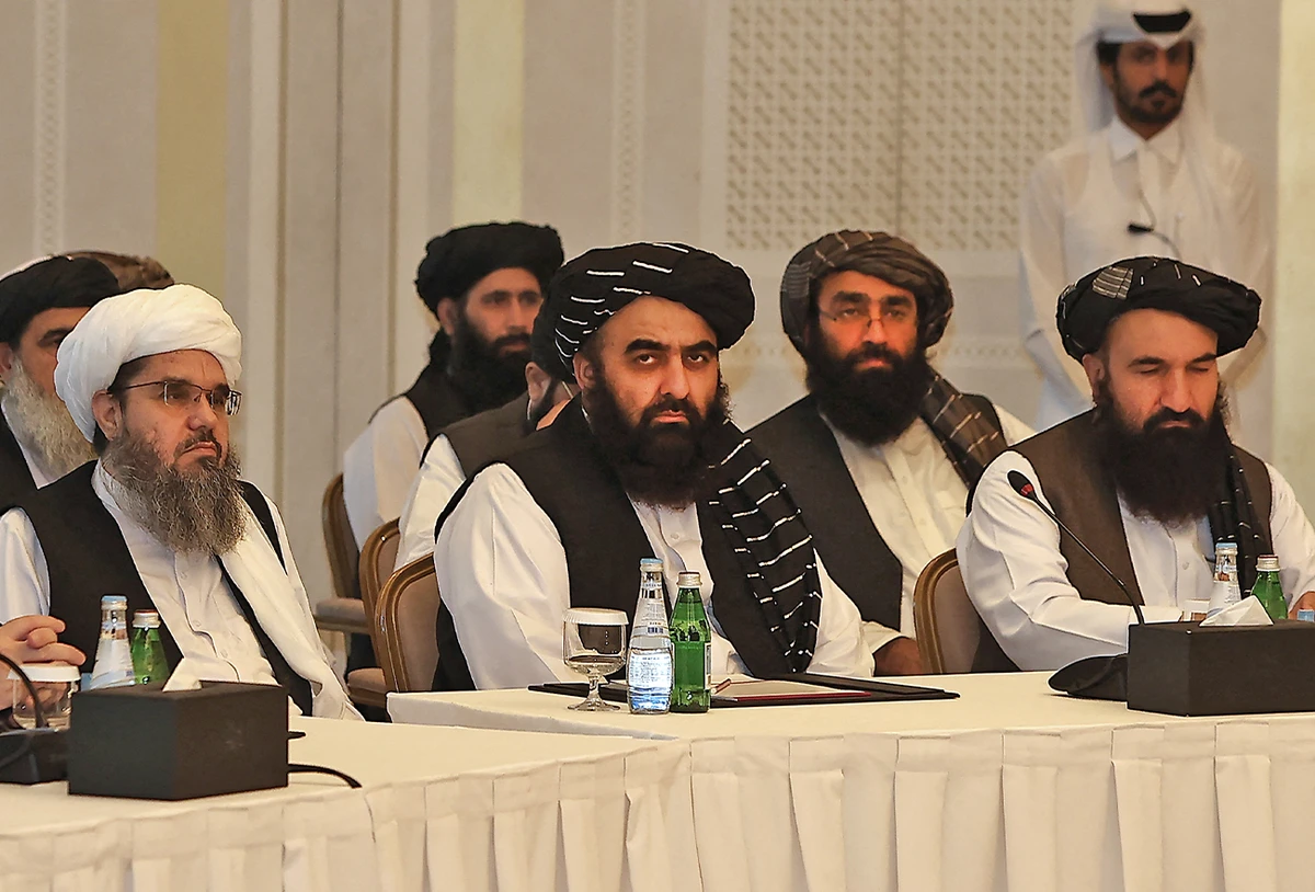 Under-pressure Taliban meet EU-US delegation in Doha in push for support