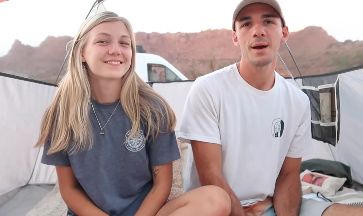 Gabby Petito, 22, who was reported missing on Sept. 11, 2021, with her boyfriend Brian Laundrie. (Screengrab: YouTube)