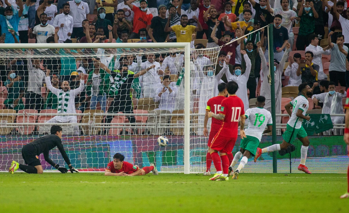 Saudi Arabia show growing self-belief with epic World Cup qualifying win over China