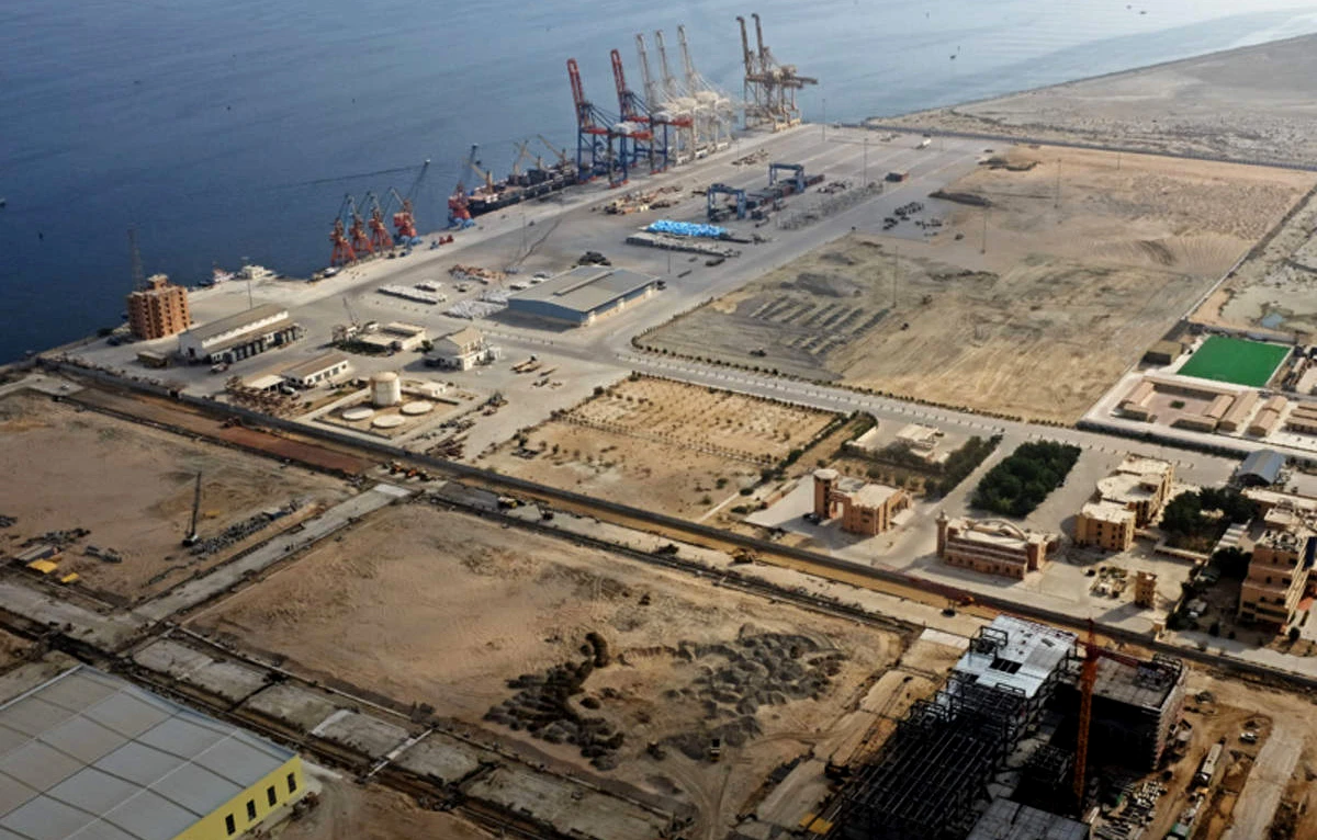 A general view of the Gwadar port in Pakistan, an important part of the CPEC project (Reuters/File)