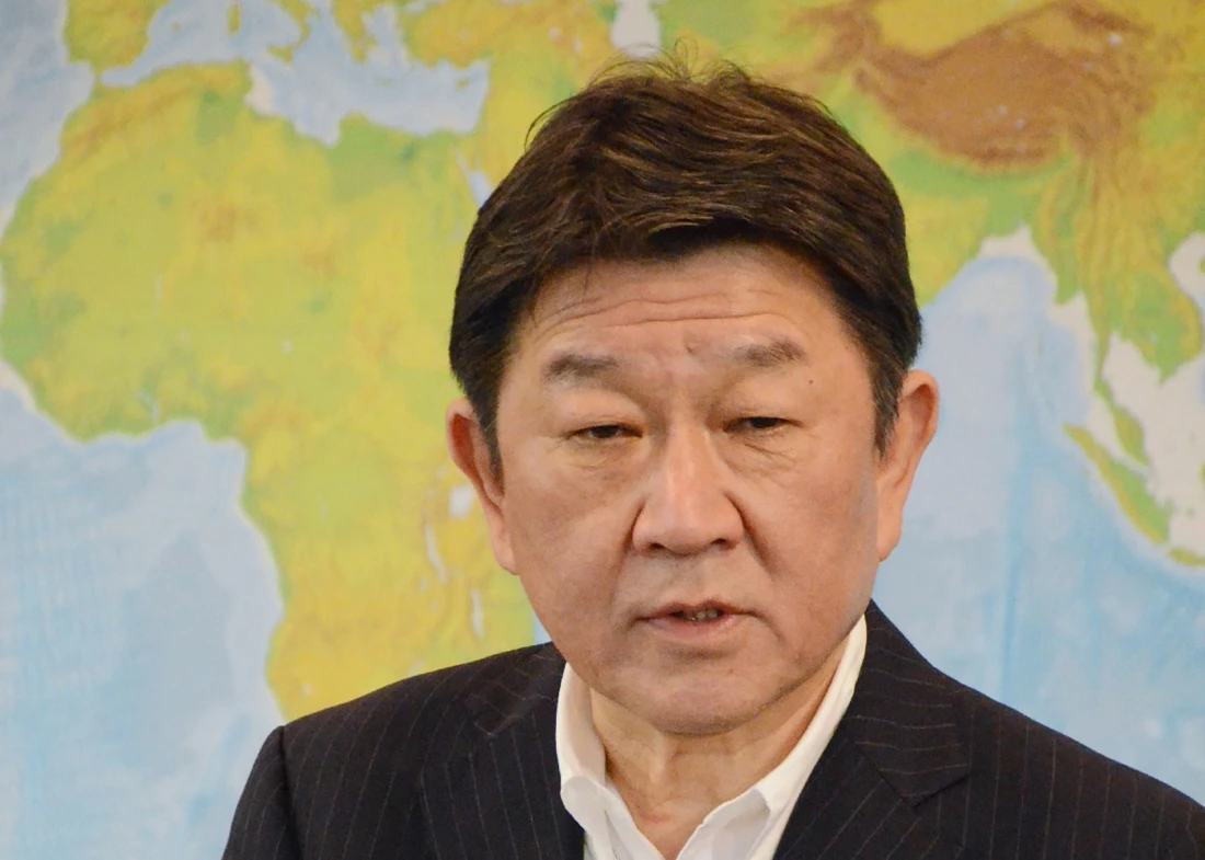 Motegi noted that UN Special Envoy for Yemen Hans grunberg is reaching out to all parties to realize a solution in Yemen and has the support of Japan. (File/AFP)