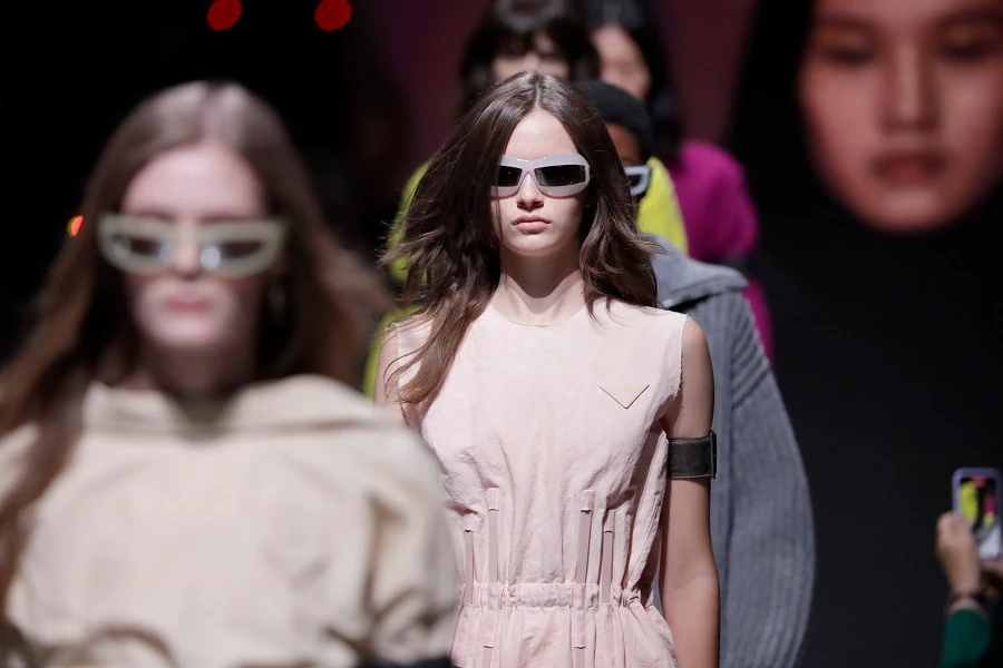Prada Spring 2022 RTW. Getty Images