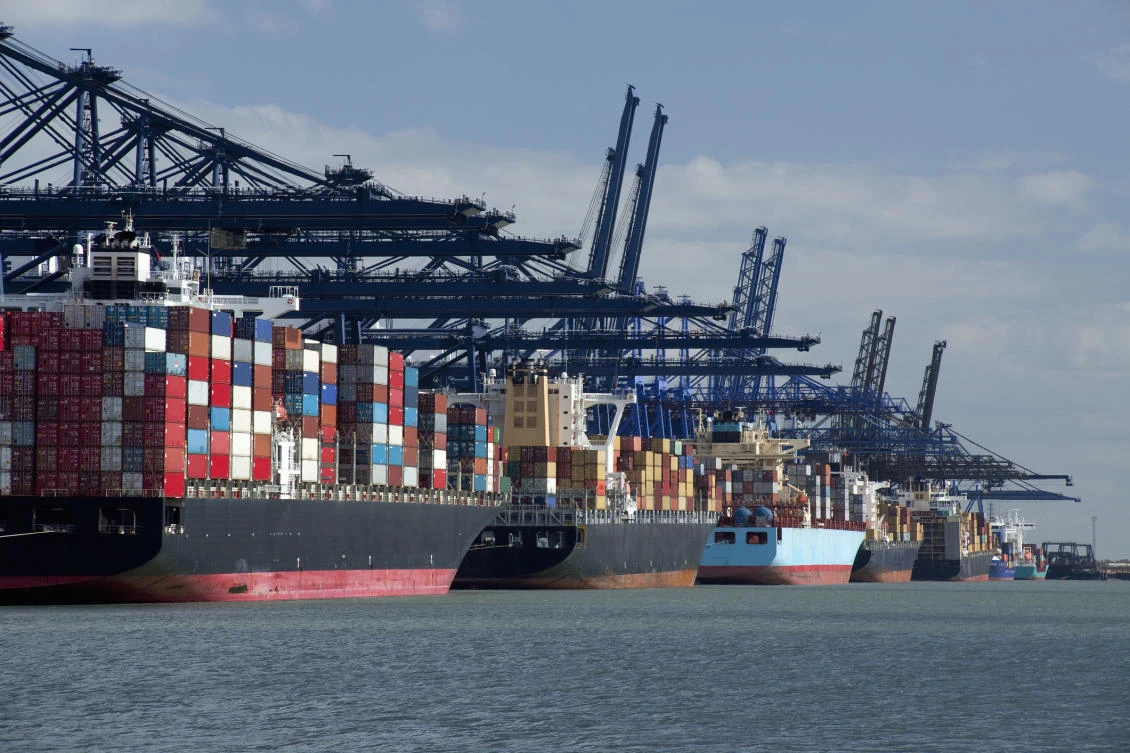 Non-oil trade by volume increased by 8 percent year on year. (Getty Images)