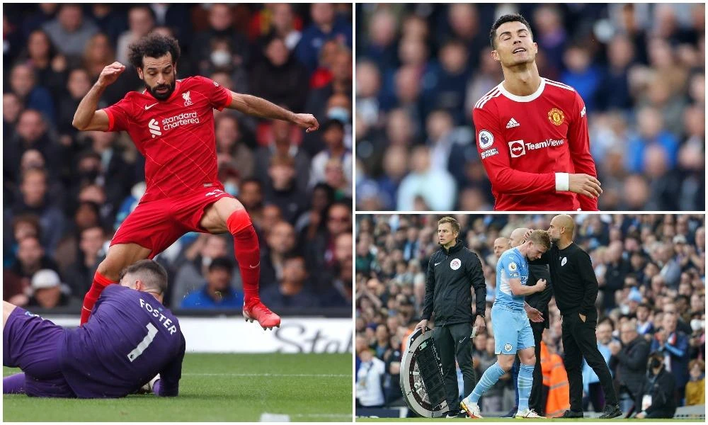 Manchester United lose at Leicester, City roll on as five-star Liverpool go top