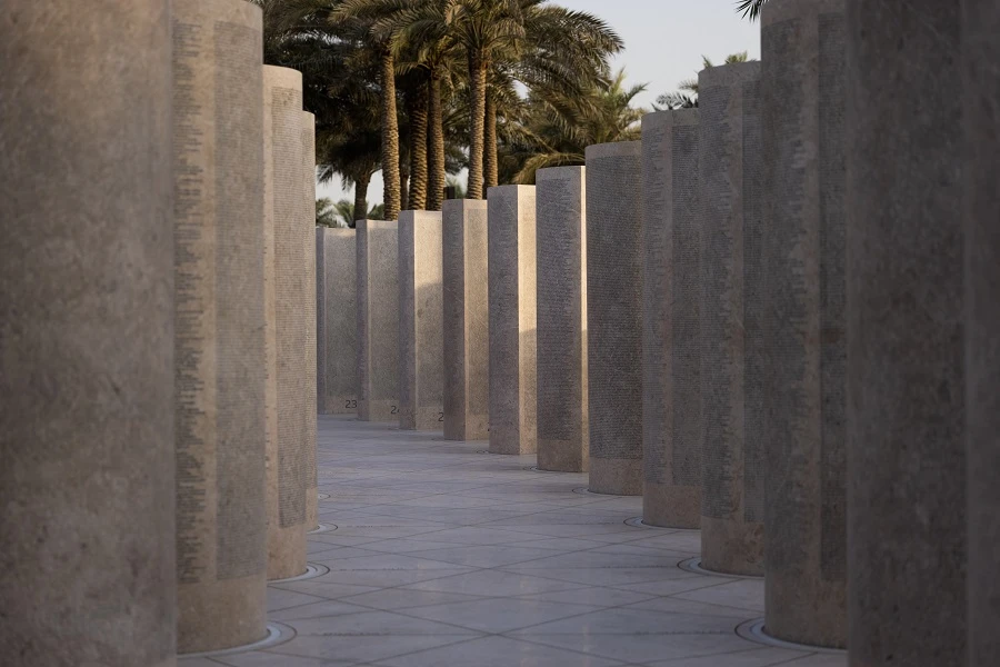 The monument is located at Expo 2020 Dubai’s Jubilee Park. (Supplied)