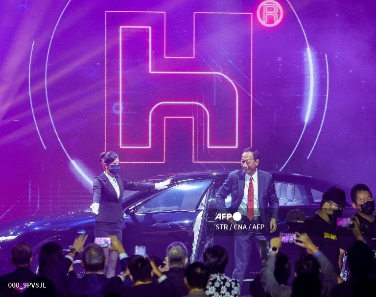 Apple supplier Foxconn unveils electric vehicles