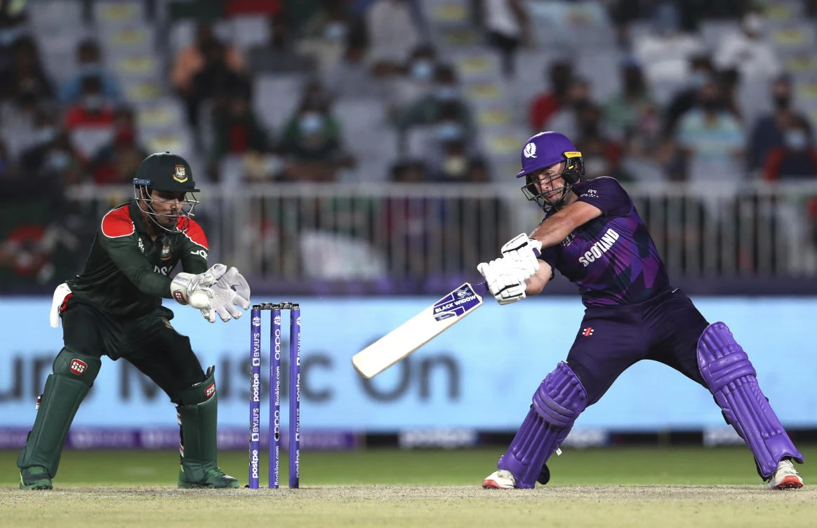Scotland shocks Bangladesh, Oman thumps Papua New Guinea as Twenty20 World Cup gets underway
