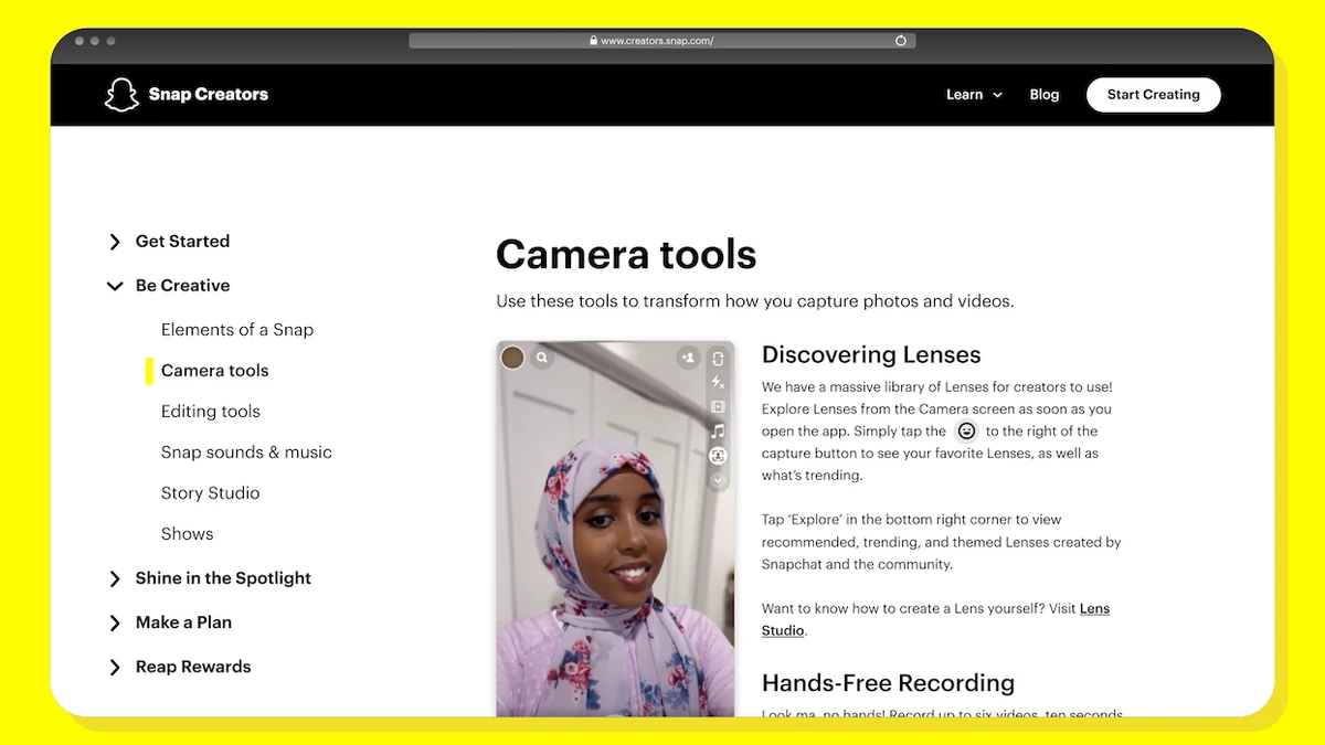 The Creator Hub is aimed at amateur and professional creators. (Supplied)