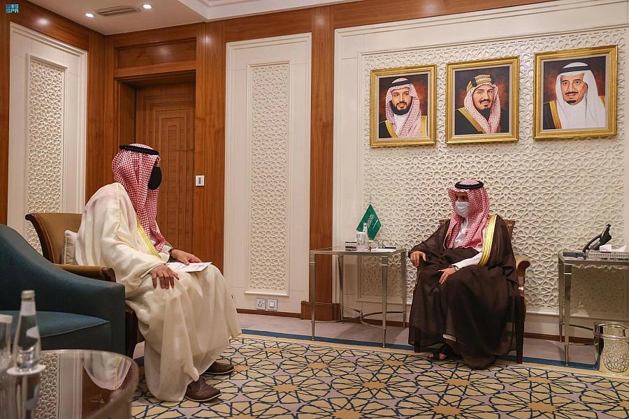 Saudi crown prince receives letter from Kuwaiti counterpart