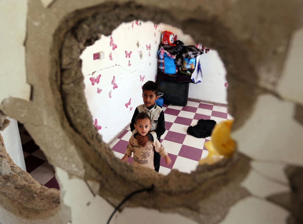 Four out of every five children need humanitarian assistance in Yemen, UNICEF spokesperson James Elder says. (AFP)