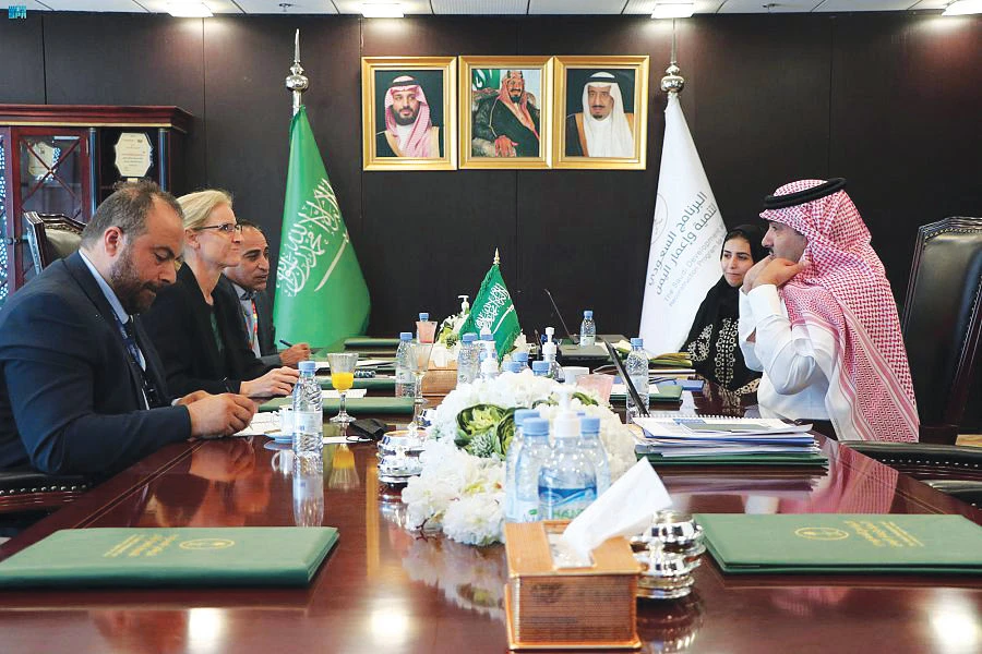 UN delegation briefed on Saudi agency’s reconstruction work in Yemen