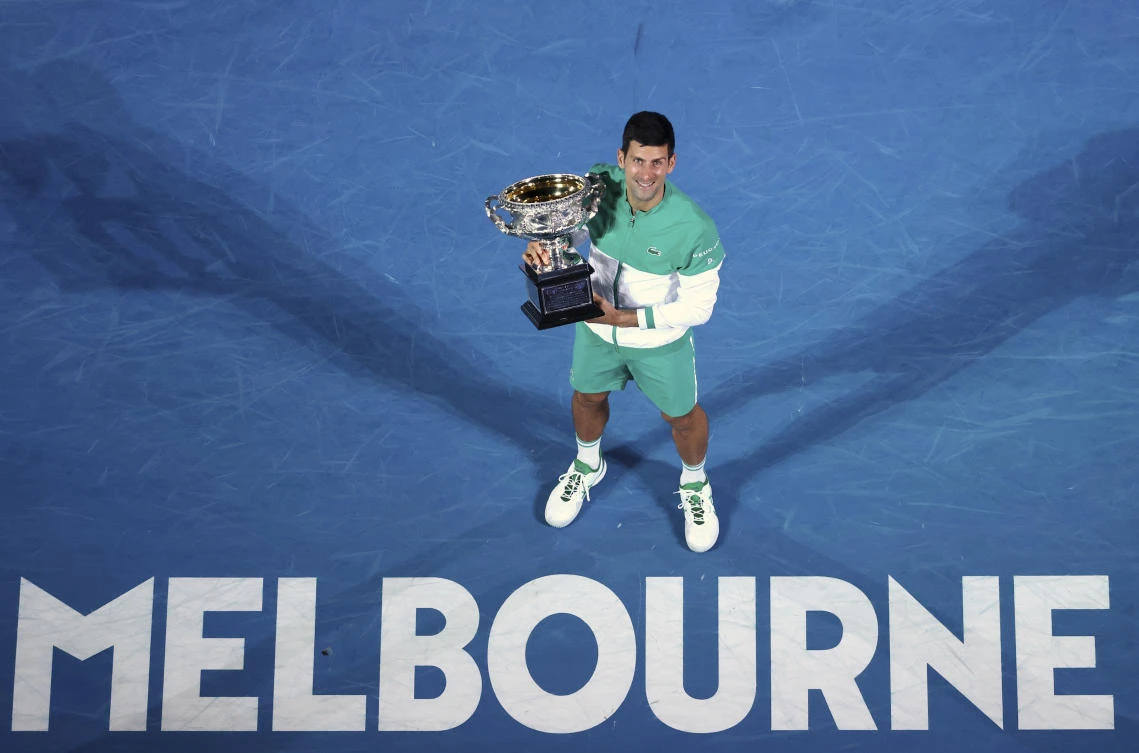 Apart from Novak Djokovic, the double vaccination rule could exclude scores of players from the Grand Slam tournament. (AP)