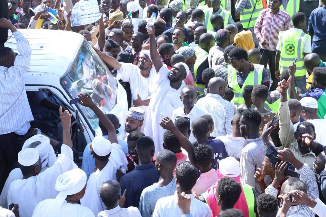 The battle for public opinion, much of it happening online, is intensifying as Sudan reels from economic crisis and a shaky transition to democracy. (File/Twitter)