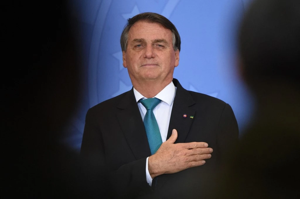 The more-conservative segments of the Arab community continue to support Brazil’s far-right President Jair Bolsonaro. (AFP)