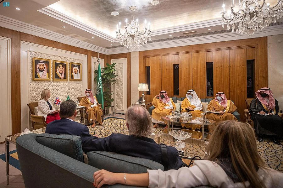 Saudi, UK foreign ministers discuss security ties and regional issues