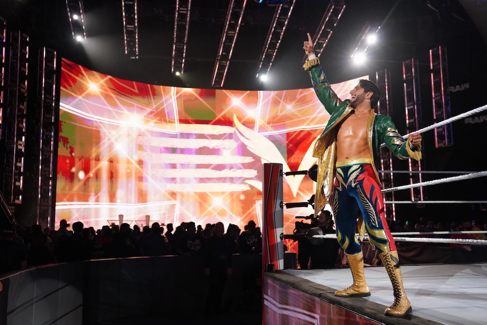Mansoor will be joining WWE Smackdown after Crown Jewel in Riyadh. (WWE)