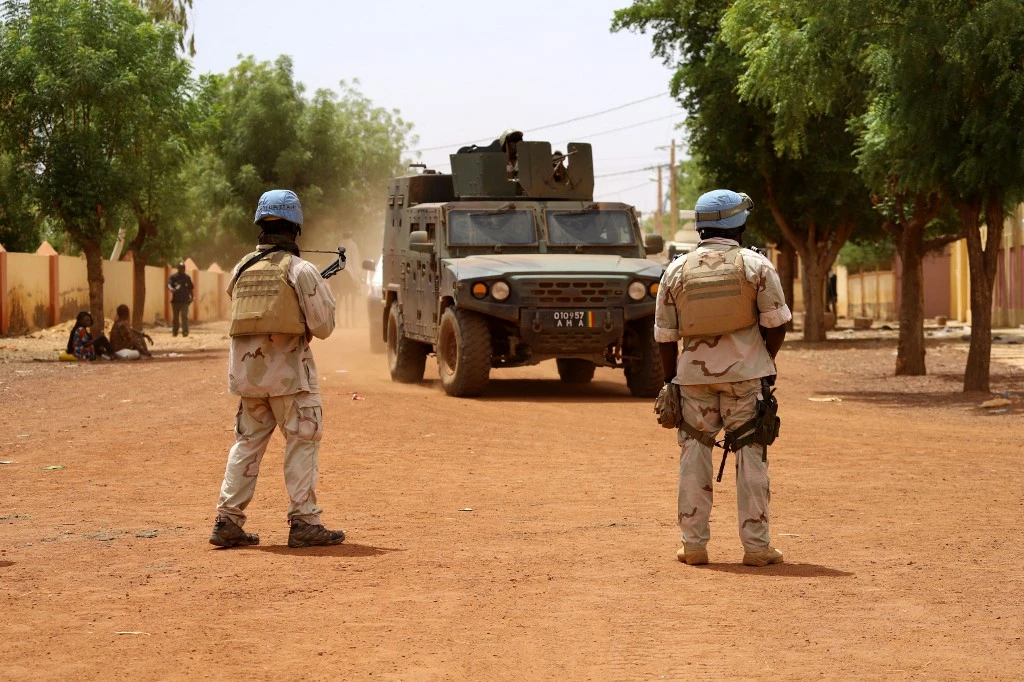 The UN’s role in the Sahel nation is considered to be the most dangerous peacekeeping mission to which it deploys troops. (AFP)