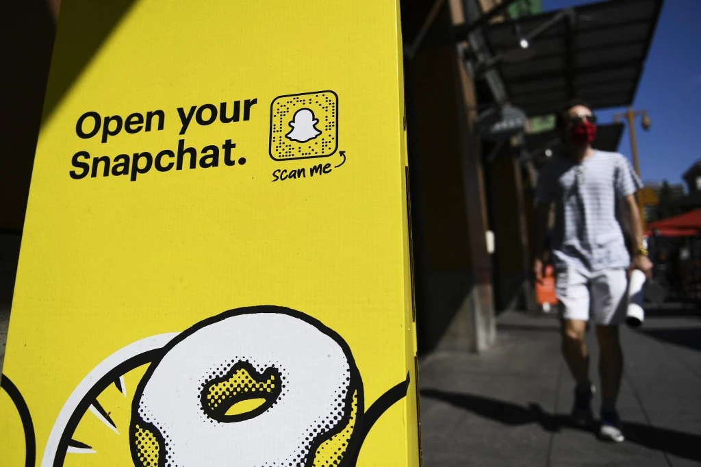 In a statement, Snap CEO said the company has had to recalibrate its operations. (Twitter/AFP)