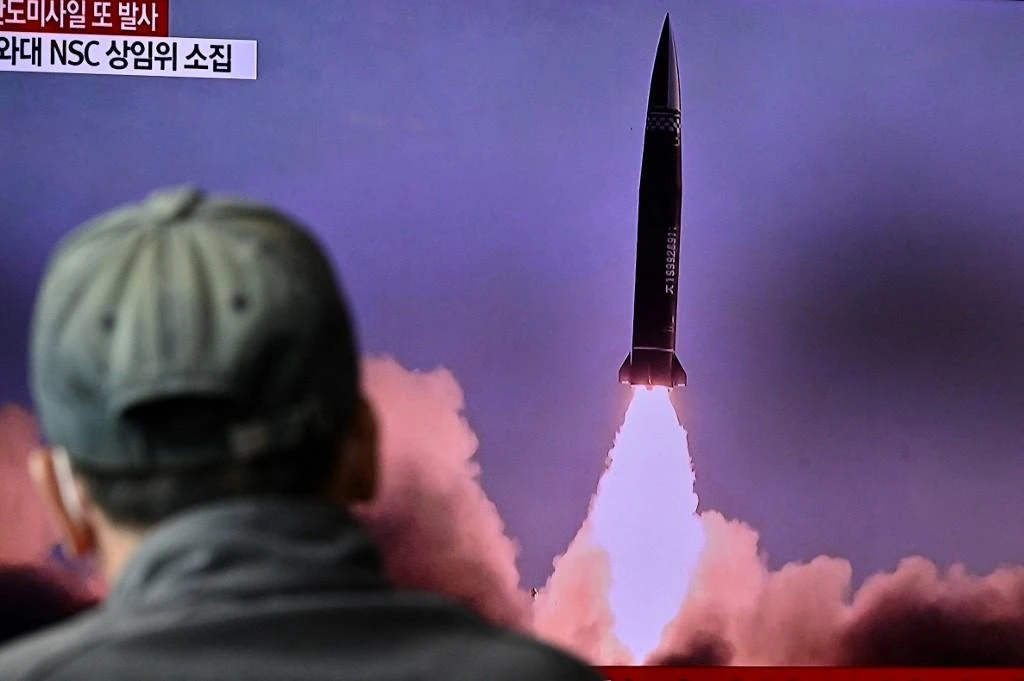 North Korea recently launched a series of weapons tests including a long-range cruise missile, a train-launched weapon and what it said was a hypersonic warhead. (AFP)