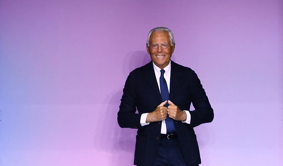 Designer Giorgio Armani receives UAE golden visa