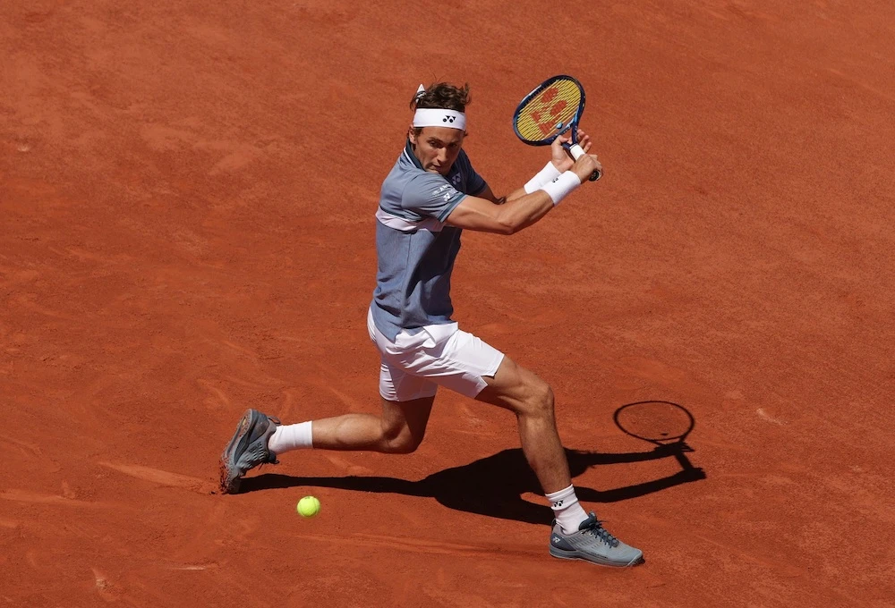 World No.8 Casper Ruud will make his Abu Dhabi debut at the 2021 Mubadala World Tennis Championship in December. (Getty Images Europe)