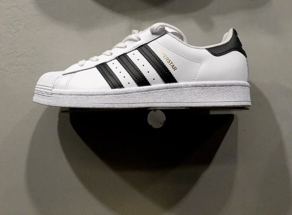 Adidas was among the retail brands perceived as delivering the best against their promise on key brand health-related metrics. (AFP)