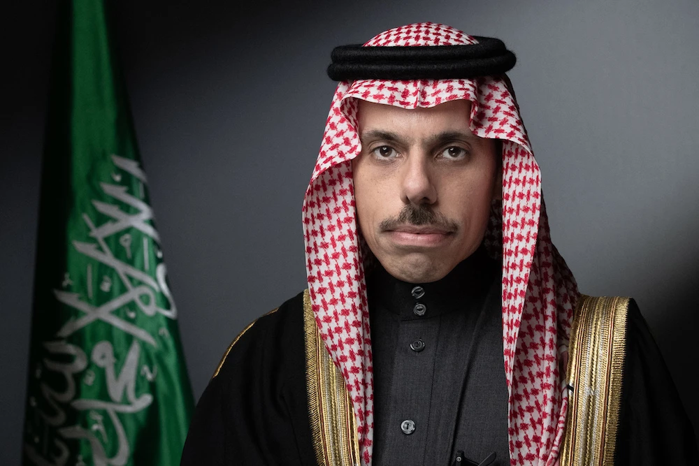 Saudi Arabian Foreign Minister Prince Faisal bin Farhan made phone calls to his US and UK counterparts. (File/AFP)