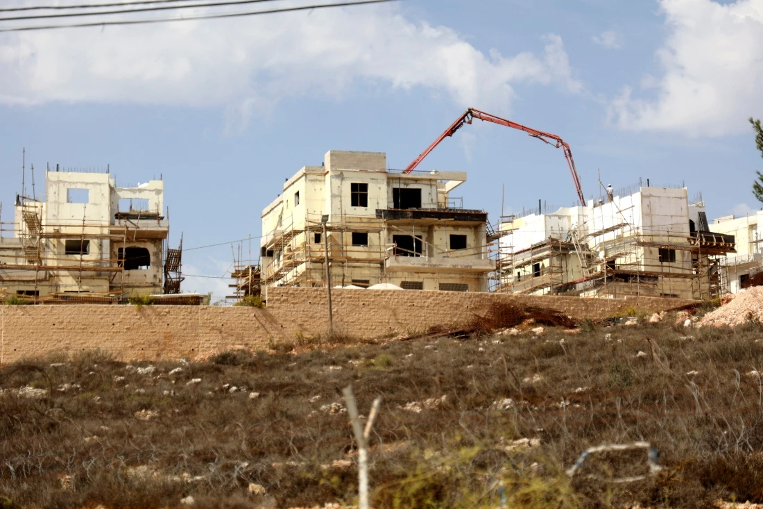 Israel plans to build more residences for Jewish settlers in the occupied West Bank, a government ministry said, adding to these announced in August by the new ruling coalition. (File/AFP)
