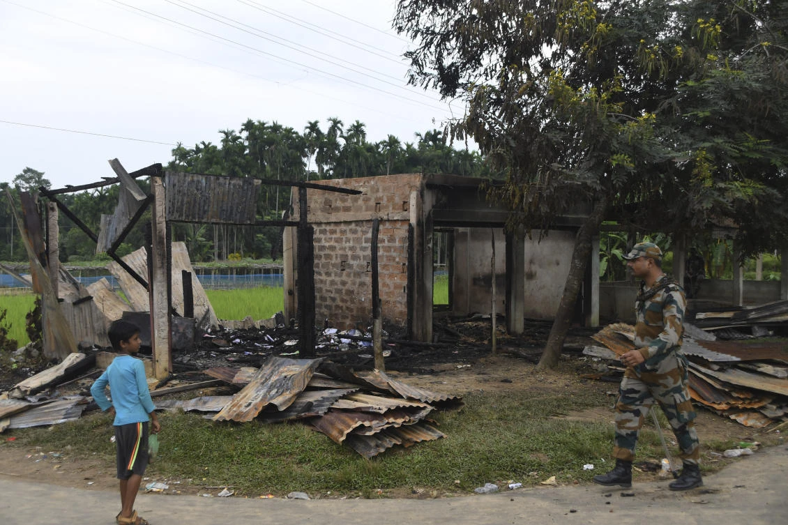 Tensions were high in parts of Tripura state on Friday after a string of attacks against minority Muslims, seen as retaliation for the violence against Hindus in bordering Bangladesh earlier this month. (File/AP)