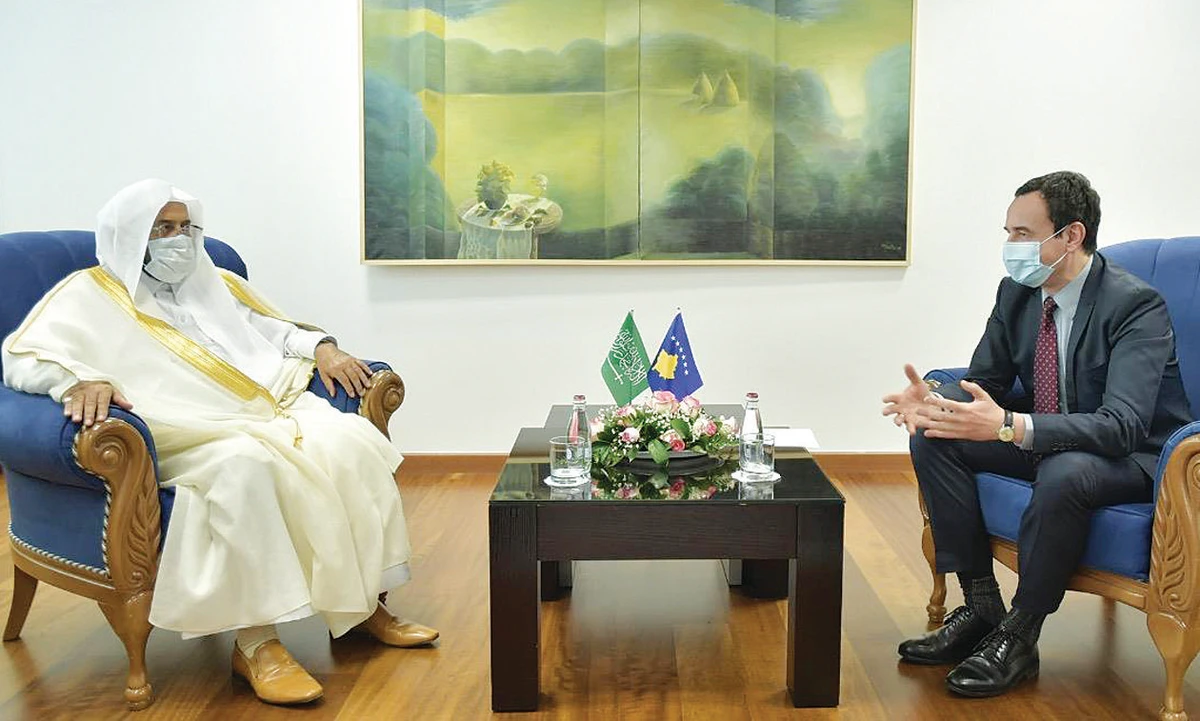 Kosovo’s PM meets Saudi Islamic affairs minister, thanks KSA for support and aid