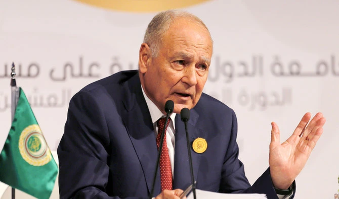 Secretary-General of Arab League, Ahmed Aboul Gheit. (file: Reuters photo)