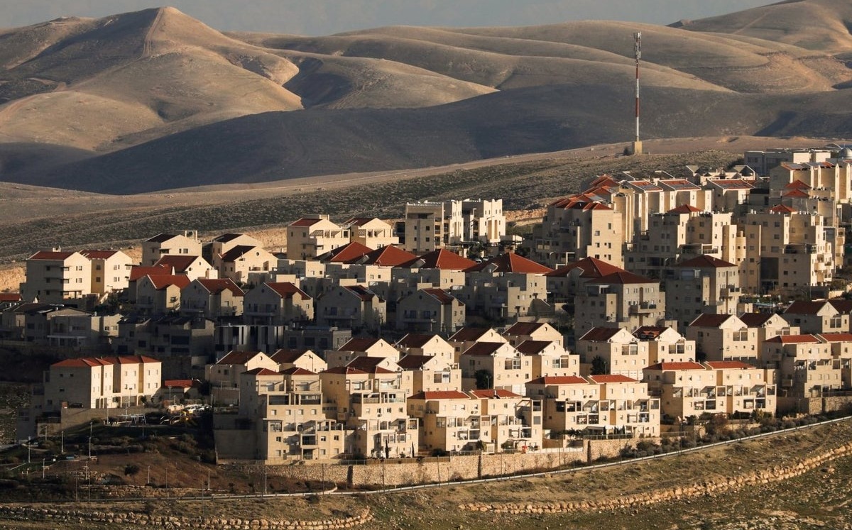 The Israeli settlement of Ma’ale Adumim in the occupied West Bank. (Reuters)
